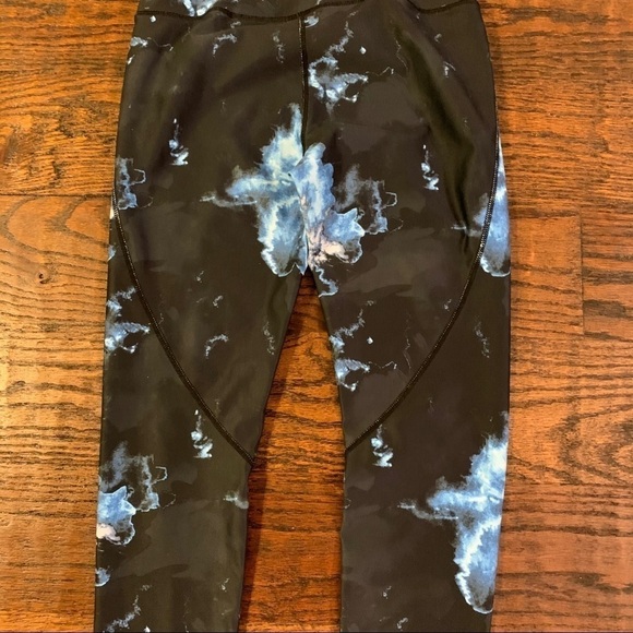 ALL FENIX Anthro Midnight Storm Print Leggings - Picture 6 of 7